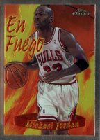 1996 Topps Chrome Season's Best #1 Michael Jordan Basketball Card
