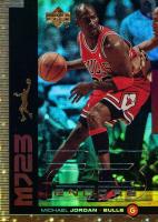 1998 Upper Deck Encore MJ23 #M19 Michael Jordan Gold F/X Basketball Card