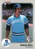 1983 Fleer #120 Amos Otis Baseball Card