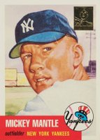 1996 Topps #3 Mickey Mantle Commemorative Baseball Card