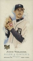 2006 Topps Allen & Ginter # Justin Verlander Mini-No Card Number Baseball Card