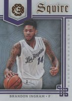 2016 Panini Excalibur Squire #4 Brandon Ingram Basketball Card
