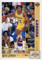1991 Upper Deck #45 Magic Johnson Basketball Card