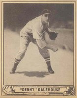 1940 Play Ball #198 Denny Galehouse Baseball Card
