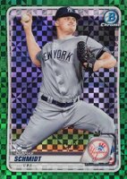 2020 Bowman Chrome X Prospects #216 Clarke Schmidt Baseball Card