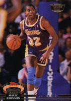 1992 Stadium Club  #32 Magic Johnson Members Only Basketball Card