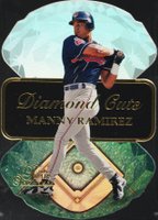 1997 Flair Showcase Diamond Cuts #14 Manny Ramirez Baseball Card