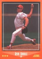 1988 Score Traded #86T Rob Dibble Baseball Card