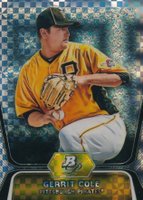 2012 Bowman Platinum Prospects #BPP69 Gerrit Cole X-Fractor Baseball Card