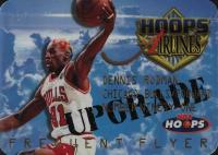 1997 Hoops Frequent Flyer Club #5 Dennis Rodman Upgrade Basketball Card