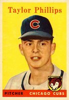 1958 Topps #159 Taylor Phillips Baseball Card