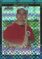 2002 Bowman Chrome Draft Picks #44 Joey Votto Xfractor Baseball Card