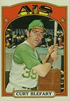 1972 Topps #691 Curt Blefary Baseball Card