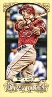 2014 Topps Gypsy Queen #349 Mike Trout Mini-Batting Baseball Card