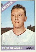 1966 Topps #213 Fred Newman Baseball Card
