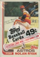 1982 Topps #CP Cello Pack Baseball Card