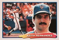 1988 Topps Big Baseball #59 Keith Hernandez Baseball Card