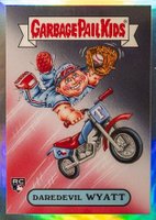 2024 Bowman Chrome Bowman Garbage Pail Kids #BGP18 Wyatt Langford Daredevil Wyatt Baseball Card