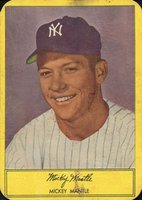 1955 Stahl-Meyer Franks # Mickey Mantle Baseball Card