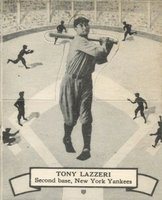 1937 O-Pee-Chee #117 Tony Lazzeri Baseball Card