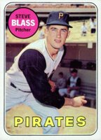 1969 Topps #104 Steve Blass Baseball Card