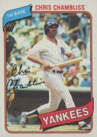 1980 Topps #625 Chris Chambliss Baseball Card