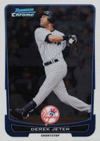 2012 Bowman Chrome #10 Derek Jeter Baseball Card