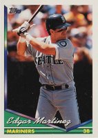 1994 Topps #195 Edgar Martinez Baseball Card