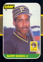 1987 Leaf #219 Barry Bonds Baseball Card