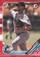 2019 Bowman Paper Prospects #BP114 Edward Cabrera Red Baseball Card