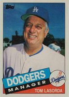 1985 Topps #601 Tom Lasorda Baseball Card