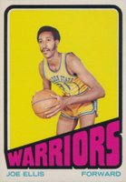 1972 Topps #14 Joe Ellis Basketball Card
