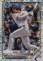 2021 Bowman Draft #BDC47 Bobby Witt Jr. Chrome-Sparkle Refractor Baseball Card