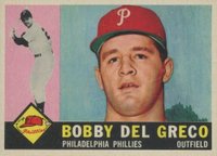 1960 Topps #486 Bobby Del Greco Baseball Card