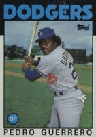 1986 Topps #145 Pedro Guerrero Baseball Card
