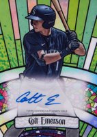 2023 Bowman Draft Bowman Glass Autograph #BGACE Colt Emerson Baseball Card