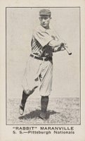 1921 American Caramel--Series of 80 # Rabbit Maranville Baseball Card