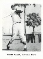1961 Jay Publishing # Hank Aaron Batting-Henry Baseball Card