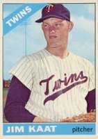 1966 Topps #445 Jim Kaat Baseball Card