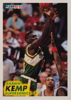 1993 Fleer #199 Shawn Kemp Basketball Card