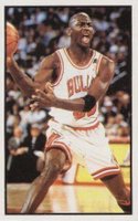 1992 Panini Sticker #12 Michael Jordan Basketball Card