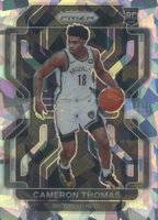 2021 Panini Prizm #297 Cameron Thomas Ice Basketball Card