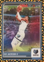 2023 Panini NBA Haunted Hoops #43 G.G. Jackson Holo Candy Corn Basketball Card