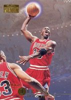 1996 Skybox Premium #16 Michael Jordan Basketball Card