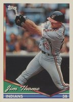1994 Topps #612 Jim Thome Baseball Card