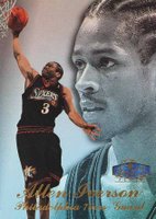 1997 Flair Showcase #3 Allen Iverson Row 3 Basketball Card