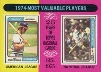 1975 Topps #212 1974 MVP's Baseball Card