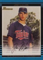 2002 Bowman #379 Joe Mauer Baseball Card