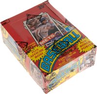 1985 O-Pee-Chee #WPB Wax Pack Box 36 Packs Baseball Card