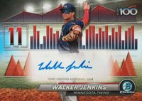 2024 Bowman Scouts' Top 100 Autographs #11 Walker Jenkins Baseball Card